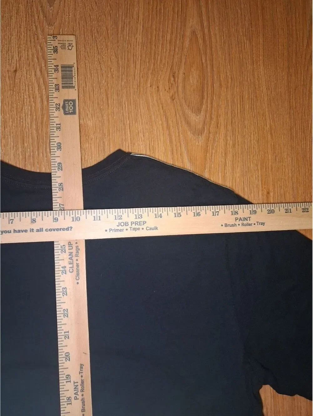 True Religion Big Logo Shirt Mens XL Black White 100% Cotton